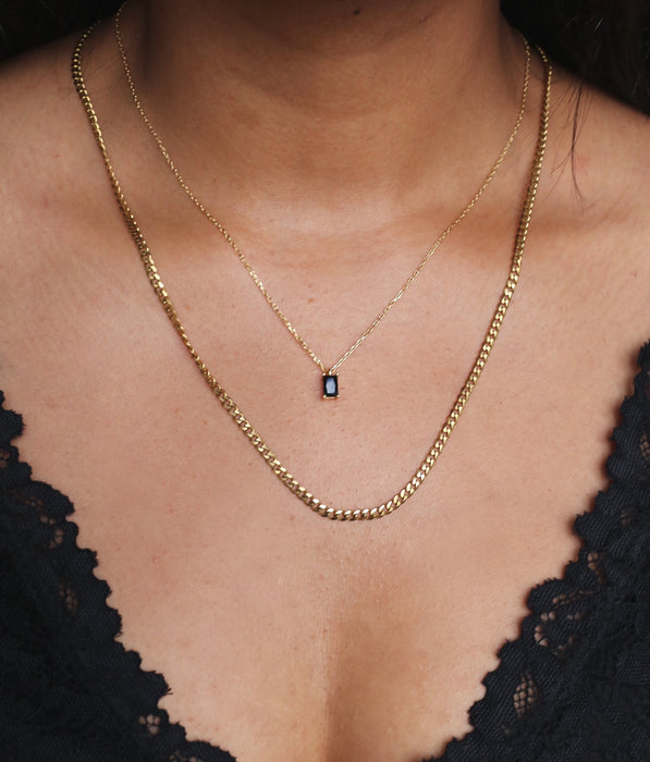 Bordeaux Necklace - Noir Collection